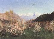 Levitan, Isaak Fruhling in Italy oil painting artist